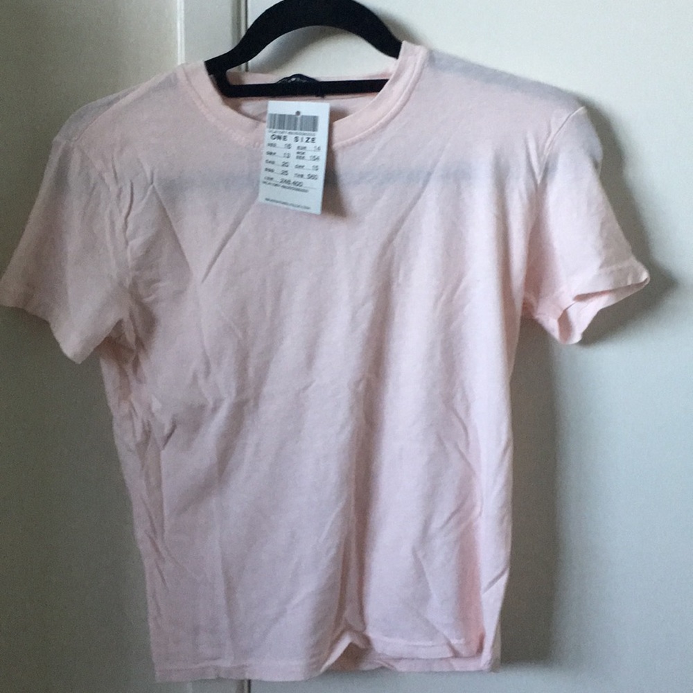 Brandy Melville pink top new